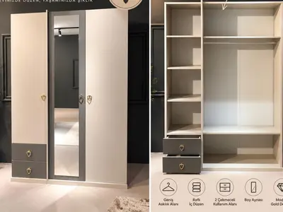 Aynalı Gardırop — ürün fotoğrafı